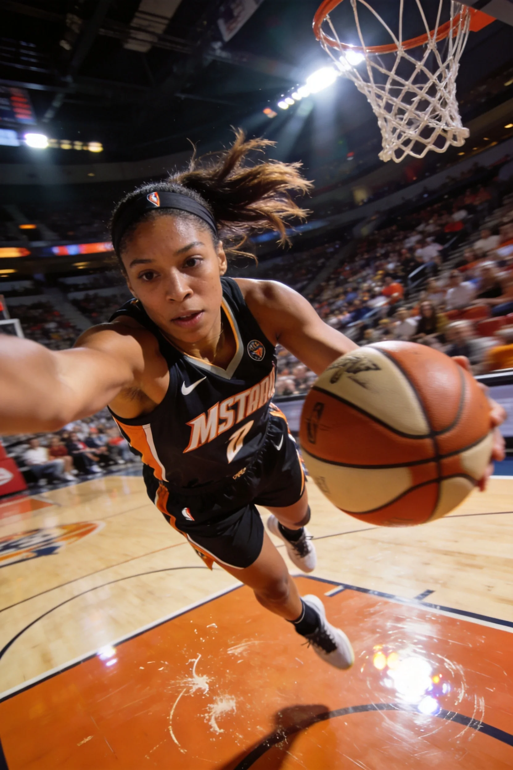 WNBA赛场尽显巾帼风采女子篮球魅力无限燃动全场